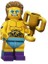 Minifigür Seri 15 - 71011 - Wrestling Champion 1