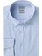 Slim Fit Mavi Armürlü Gömlek 4EF02XT04259D 1