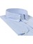 Slim Fit Mavi Armürlü Gömlek 4EF02XT04259D 2