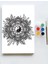 Mandala Tuval Kanvas Tablo Boyama Hobi Seti 60 x 90 cm Büyük Boy 1