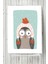 Baykuş Kış Çocuk Odası Poster 40 x 60 cm 1