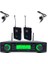 R-203 2 Yaka Uhf Band 2 Kanal Kablosuz Mikrofon 1