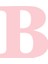 Karton Harf Banner Pembe B 1