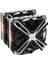 CNPS20X  Tuning Efektli 140mm LED Fanl'lı CPU Soğt. LGA2066/2011-V3/2011/1700/115X AM4/AM3+/AM3 CPU Cooler, 6 Heatpipes, PWM fan, TDP 300W 4