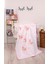 babystore %100 Pamuk Pembe Uyuyan Ayı Desenli Bebek Pikesi 1