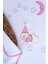 babystore %100 Pamuk Pembe Uyuyan Ayı Desenli Bebek Pikesi 2