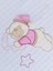 babystore %100 Pamuk Pembe Uyuyan Ayı Desenli Bebek Pikesi 3