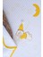 babystore %100 Pamuk Sarı Büyük Puanlı Uyuyan Ayı Desenli Bebek Pikesi 2