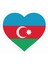 Azerbaycan Bayrak Sticker 1