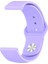 Samsung Galaxy Watch Active 2 40 mm Klasik Silikon Kordon (Sağlam Esnek Dizayn) Lila 1