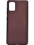 Samsung Galaxy M51 Kılıf Mat Premium Silikon Kılıf Bordo 1
