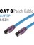 CAT8 S/FTP Ethernet (Network, LAN) Kablosu, Mavi, 1 metre 3