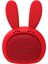 M815 Mini Rabbit Kablosuz Bluetooth Hoparlör - Kırmızı 1