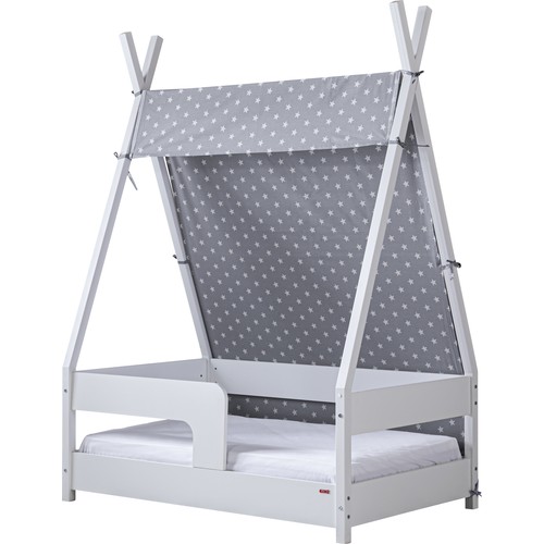 Kanz Vista Beyaz 80x130 Montessori Karyola Tenteli