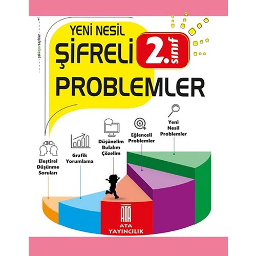 Ata Yayincilik 2 Sinif Yeni Nesil Sifreli Problemler Kitabi