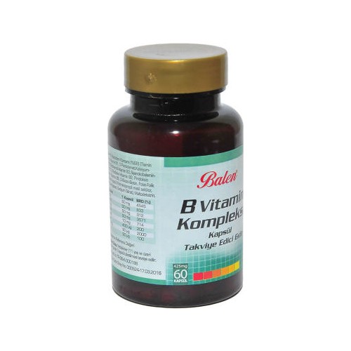 Balen B Vitamin Kompleksi 60 Kapsül X 2ADET Fiyatı