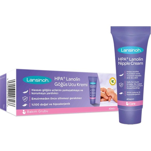 Lansinoh HPA® Lanolin Göğüs Ucu Kremi (40 ml)