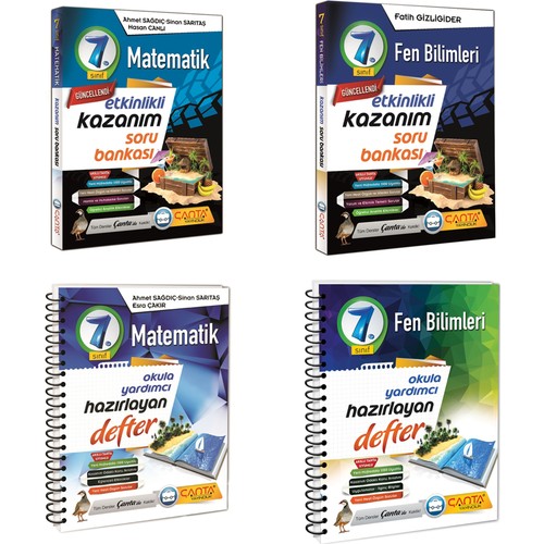 Canta Yayinlari 7 Sinif Kazanim Matematik Ve Fen Bilimleri Kitabi