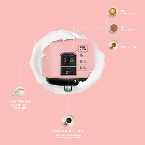 Karaca Hatır Moduna Göre Türk Kahve Makinesi Grape Pink Fiyatı