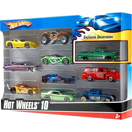 Hot Wheels 10'Lu Arabalar