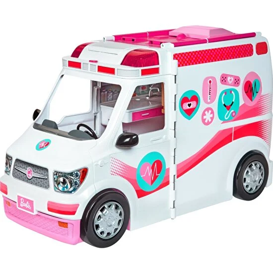 Barbie'nin Ambulansı Oyun Seti; 3 yaş ve üzeri; FRM19