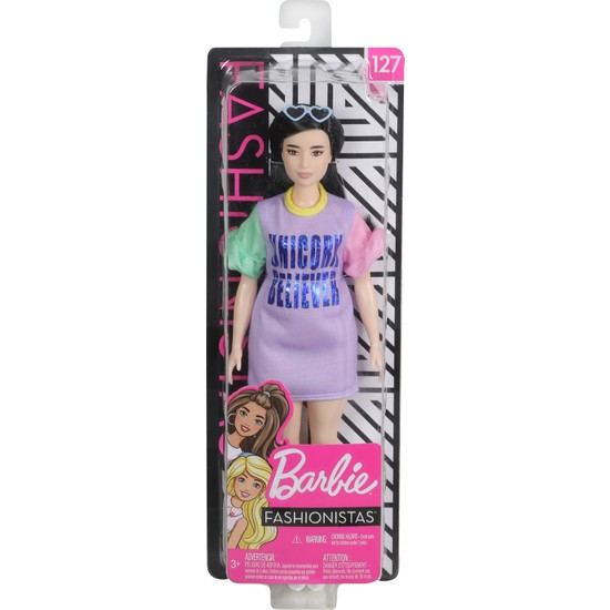 Barbie Fashionistas Bebek ve Aksesuarları Siyah Saçlı , Fiyatı