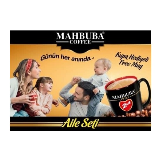 Mahbuba Aile Seti 40 Kahve 2si1 Arada 2 Kupa Bardak Fiyatı