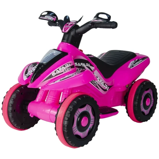 UJ Toys 6V Akülü Işıklı ve Müzikli Mini Atv - Pembe