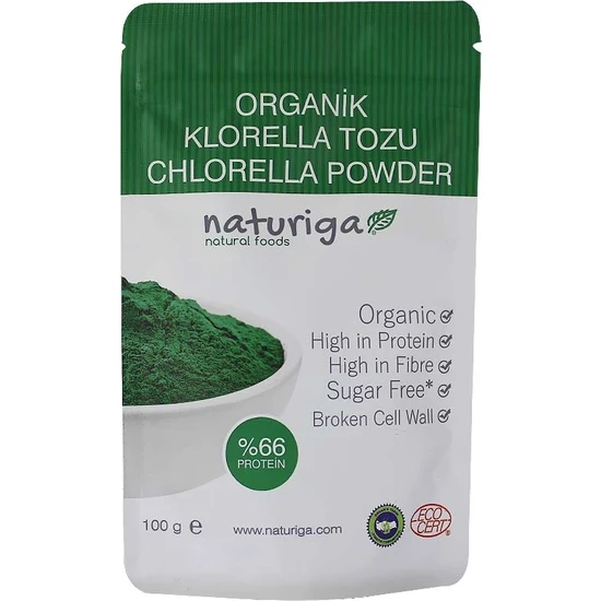 Naturiga Organik Chlorella Tozu 100 gr