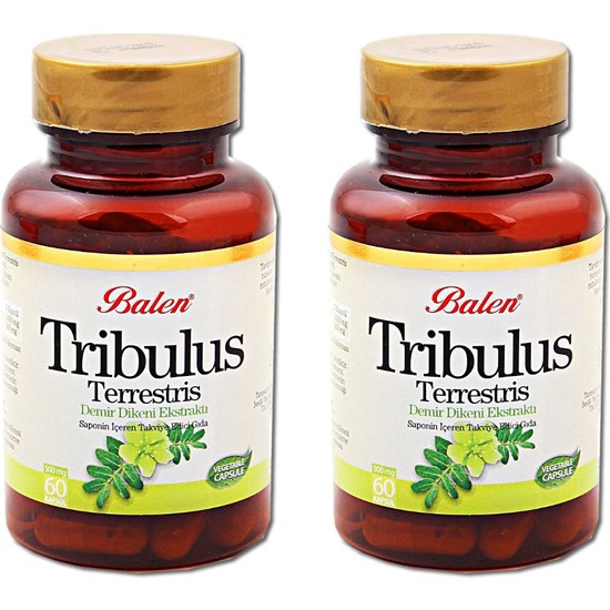 Balen Tribulus Terrestris Ekstraktı 500 Mg 60 Kaps 2adet Fiyatı