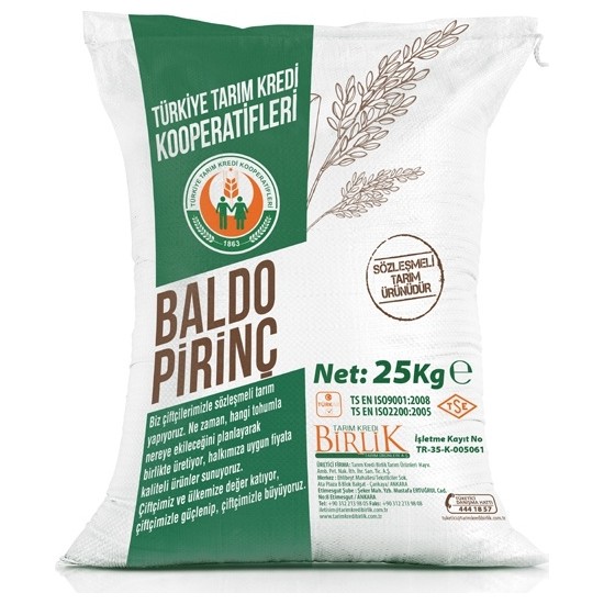Tarım Kredi Baldo Pirinç 25 kg