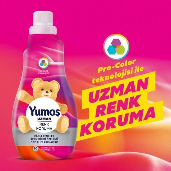 Yumoş Uzman Bakım Renk Koruma Konsantre Çamaşır Yumuşatıcı Fiyatı