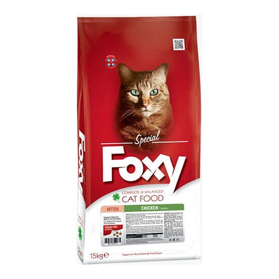 Foxy Kitten Tavuk Etli Yavru Kedi Maması 15 kg Fiyatı