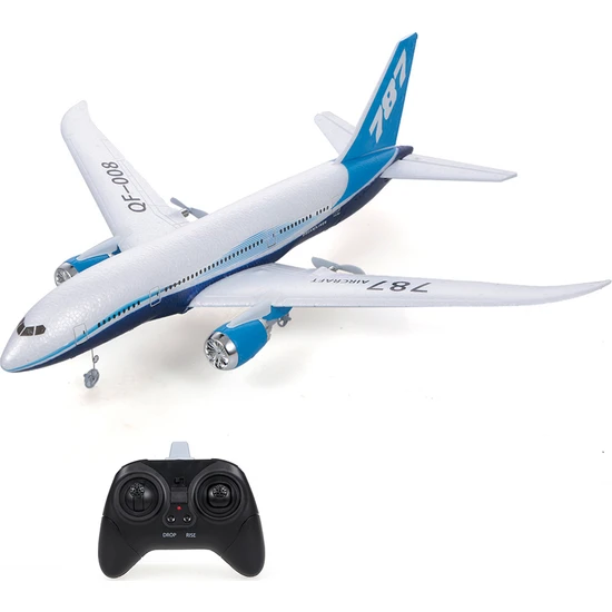 Buyfun QF008 Boeing 787 Uçak Minyatür Model Uçak 3ch 2.4g (Yurt Dışından)