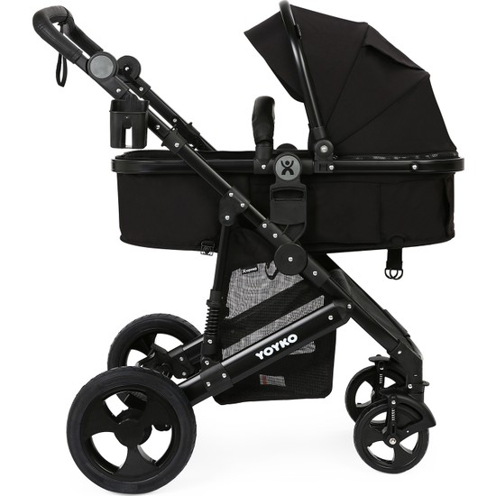 Yoyko Ultimate Travel Sistem Bebek Arabası 3 in 1 Siyah Fiyatı Yoyko Ultimate Travel Sistem Bebek Arabası 3 in 1 Siyah Fiyatı