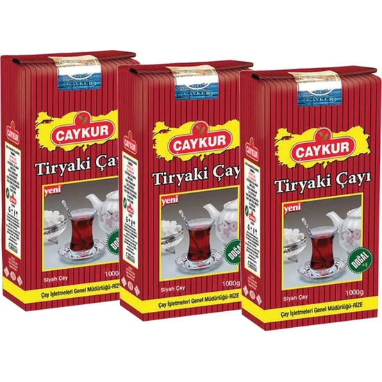 Caykur Tıryakı 1000 gr x 3