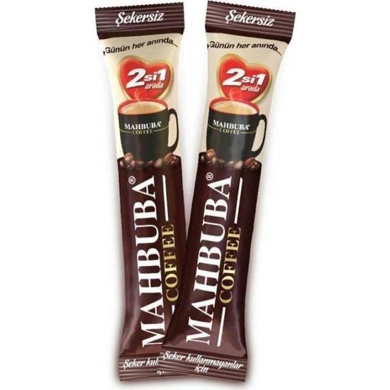Mahbuba Coffee 2�si 1 Arada 48�li Kahve Şekersiz Sevenler Fiyatı