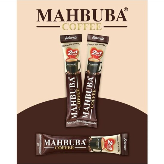 Mahbuba Coffee 2�si 1 Arada 48�li Kahve Şekersiz Sevenler Fiyatı
