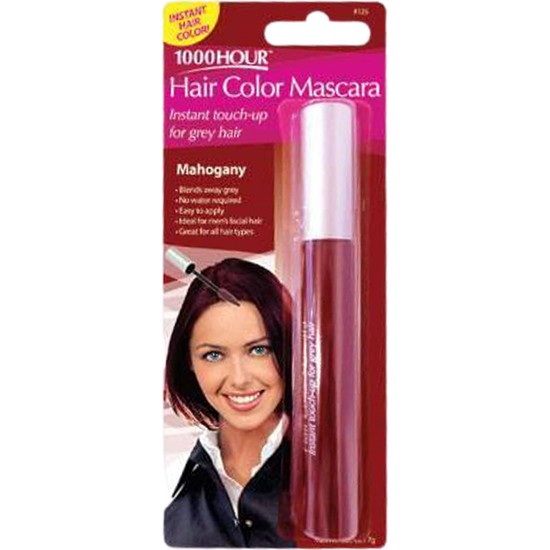 HOUR1000 Hair Color Maskara Mahogany - Kızıl Kahve Saç Maskarası