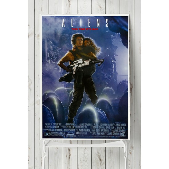 Postermanya Aliens-Yaratık Film Afişi Poster 40 x 60 cm