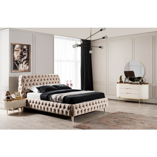 Engince Perla Yatak Odası Takımı Beyaz Fiyatı Taksit Seçenekleri