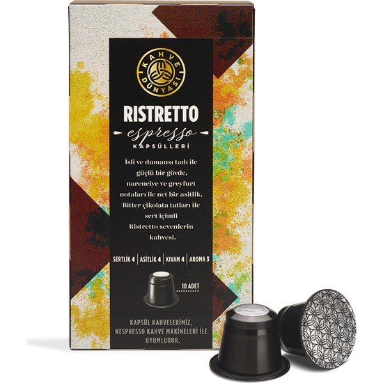 Kahve Dünyası Kapsül Kahve Ristretto 10�lu Fiyatı