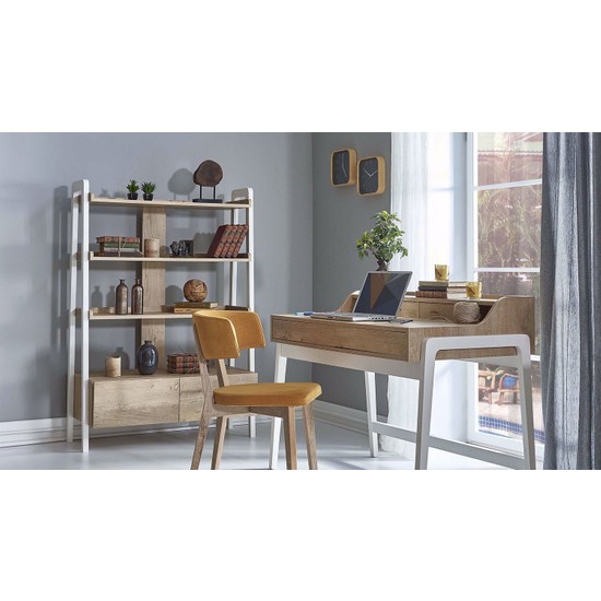 Kelebek Mobilya 22143 Cosso Kitaplık Fiyatı Taksit