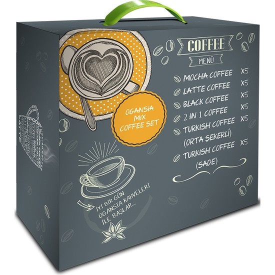 Ogansia 6 Tip Kahve Çeşitli Mix Coffee Set 420 gr Fiyatı