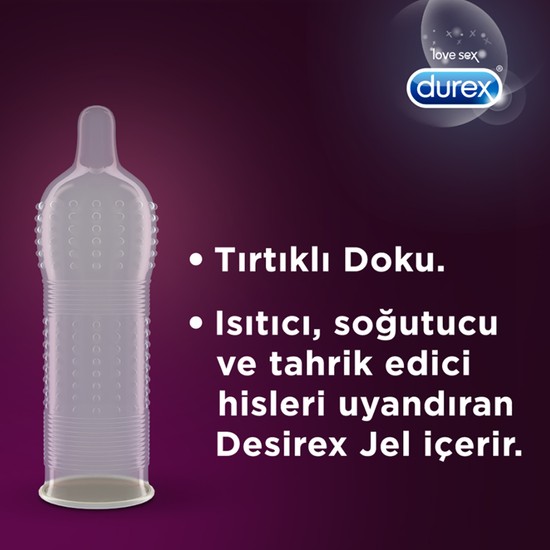 Durex Maraton Geciktiricili Prezervatif 20'li + Durex Intense 10'...