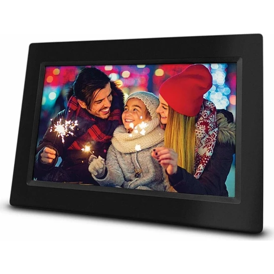 Sezy 10 LCD Ekran Dijital Fotoğraf Çerçevesi Video + Mp3