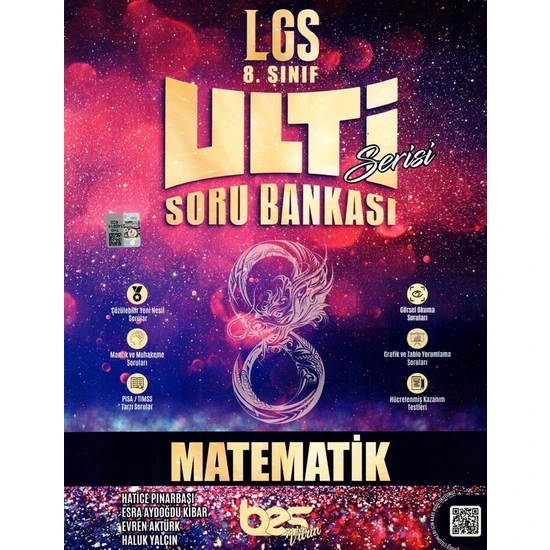 Bes yayınları 8. Sınıf LGS Matematik Ulti Serisi Soru Bankası