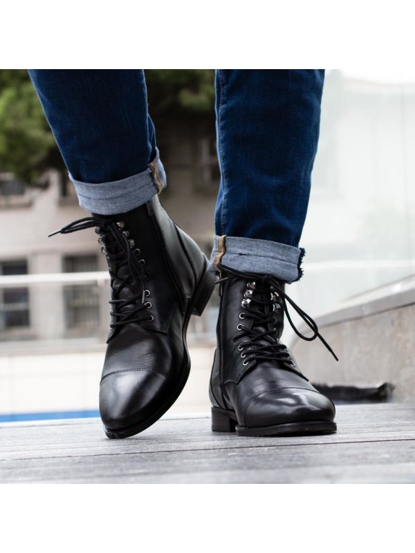 wanted lace up boots