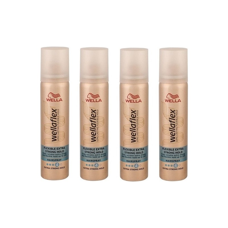 Wella flex Saç Spreyi Extra Strong Hold 250ML x 4