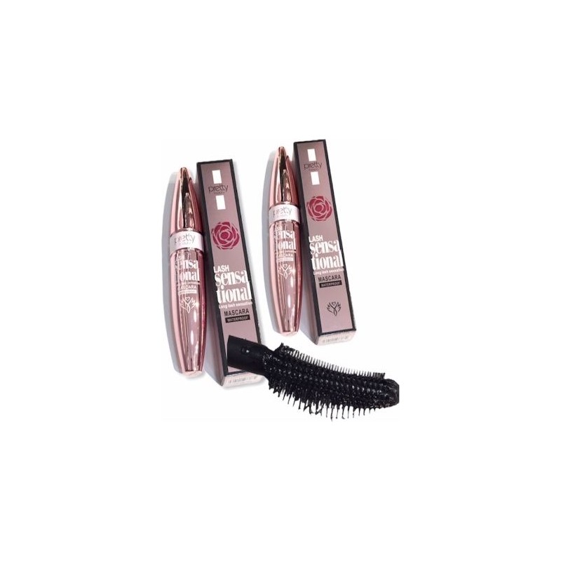 Pretty Beauty Lash Sensational Yelpaze Etkili Intense Black Maskara